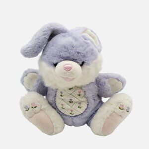 Dan‎ Dee Large 22" Plush Easter Bunny Hoppy Hopster Pastel Purple Tulip Flowers